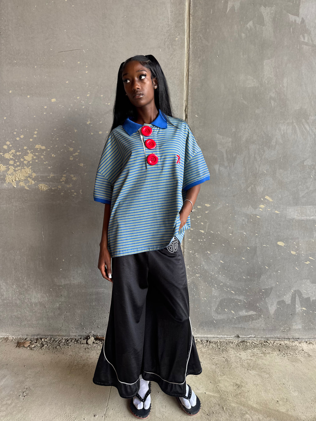 “IT’SALOT” Blue Polo