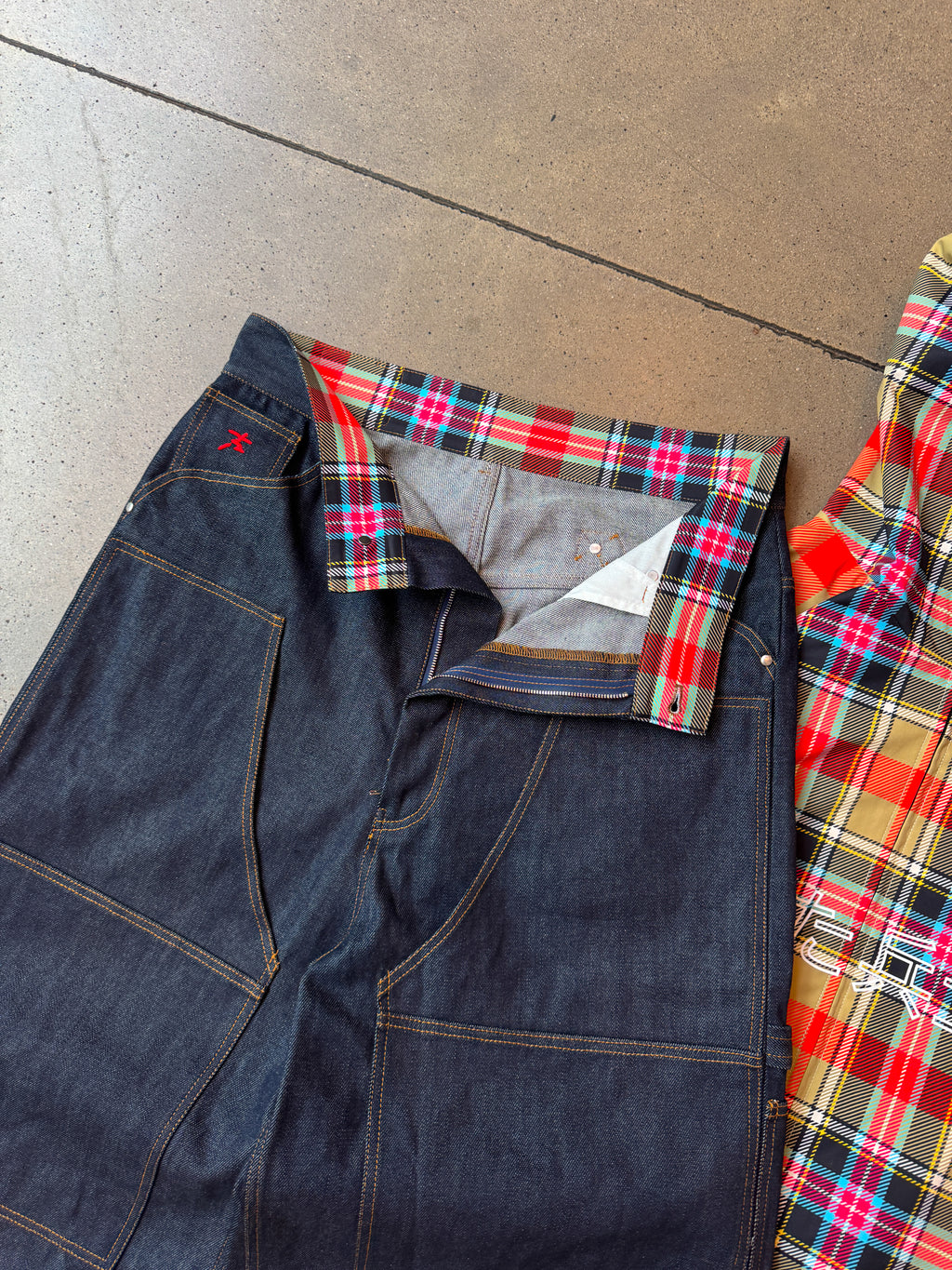 “ INDECISIVE “ SALVAGE DENIM