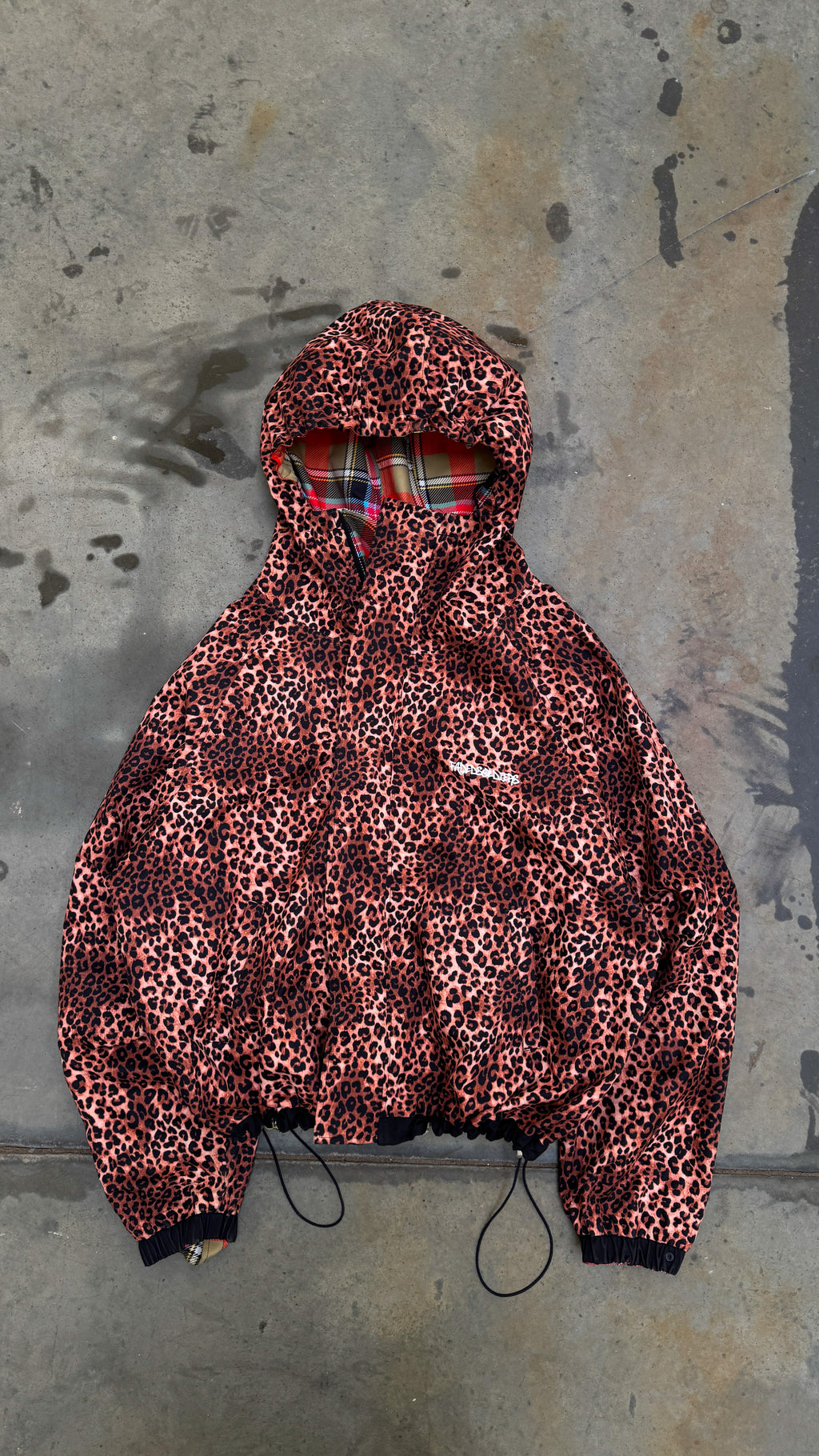 “OLDNEWS” Reversible Raincoat