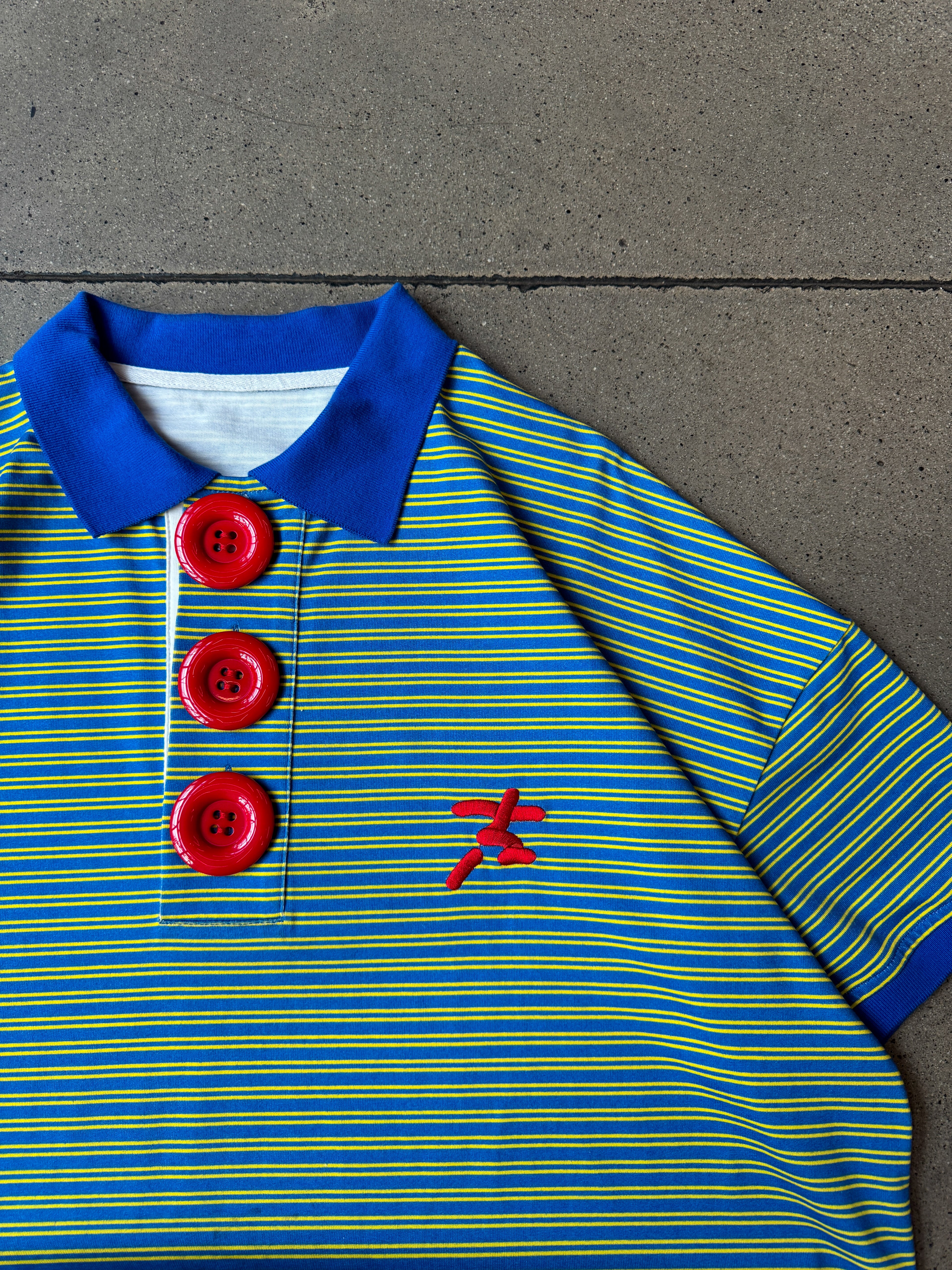 “IT’SALOT” Blue Polo