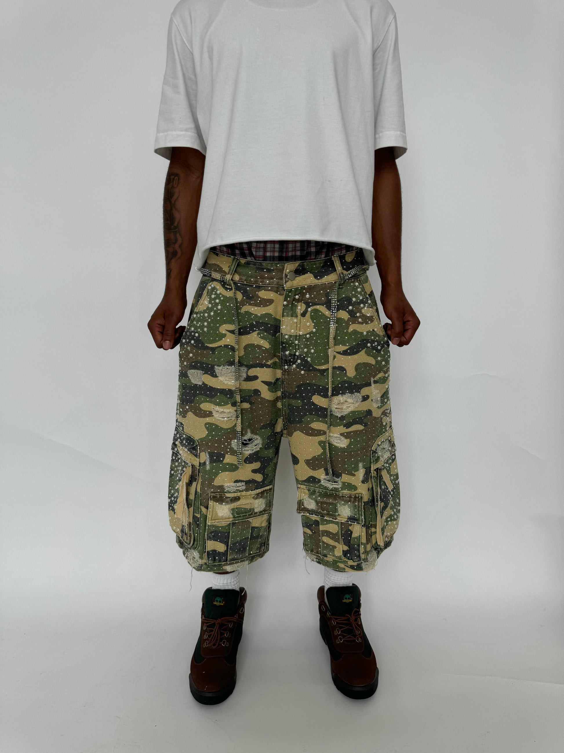 “ARMY FROST” Cargo Shorts