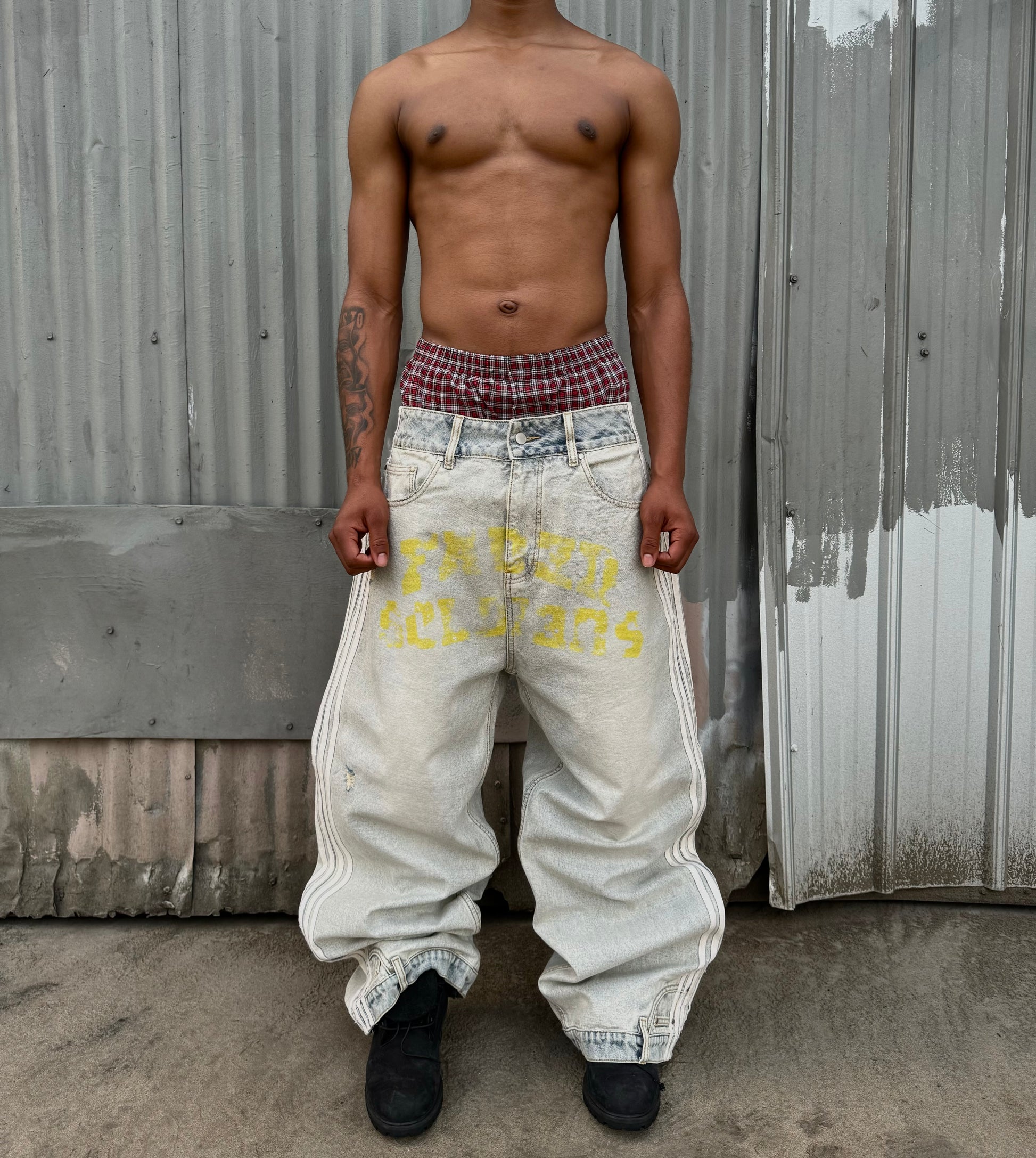 Faded Soldiers Inside-Out Heavy Duty Denim 2025m