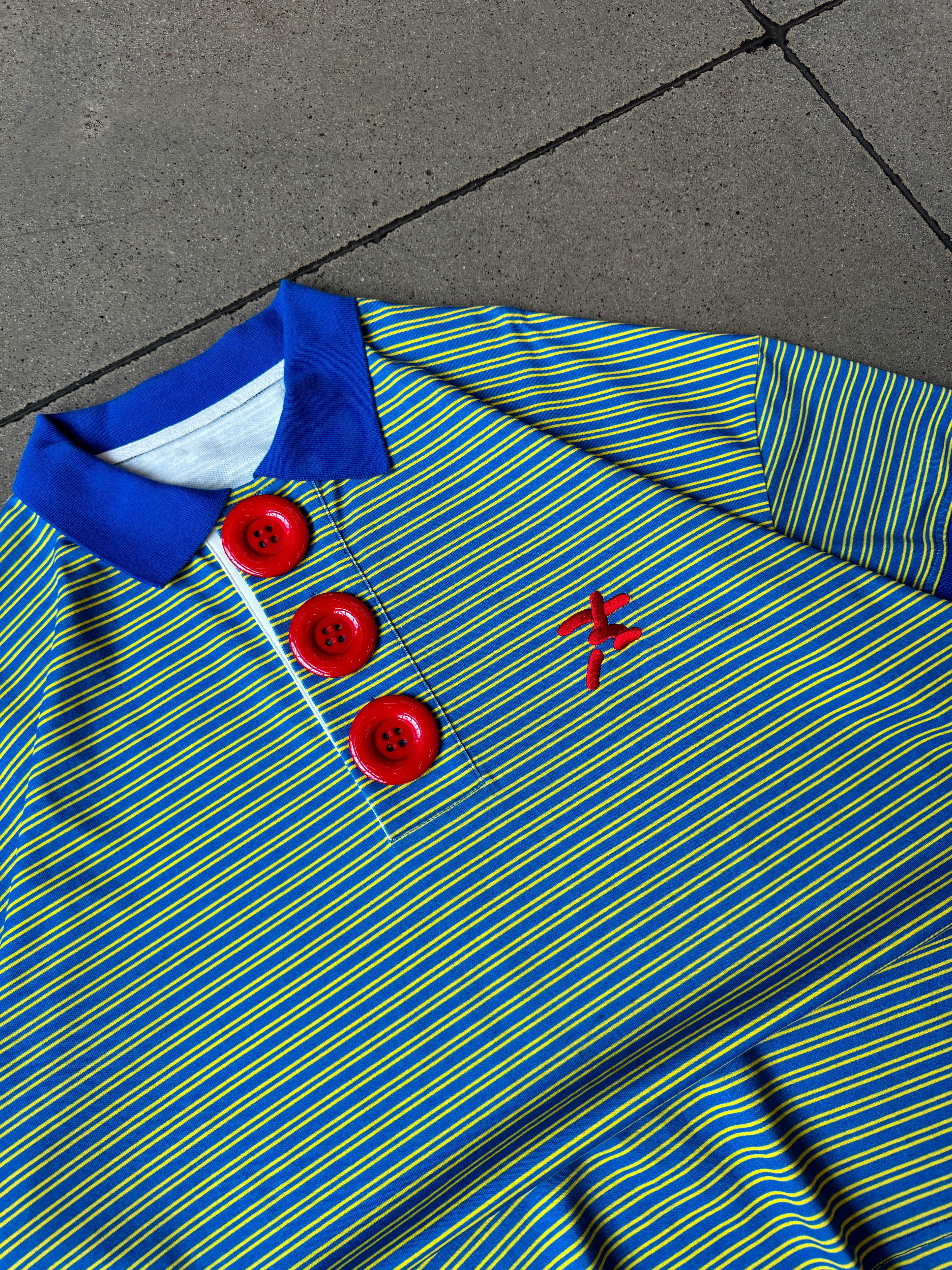 “IT’SALOT” Blue Polo