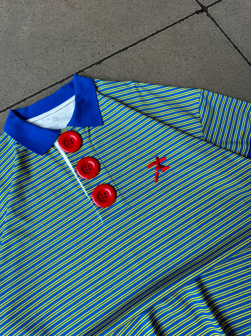 “IT’SALOT” Blue Polo
