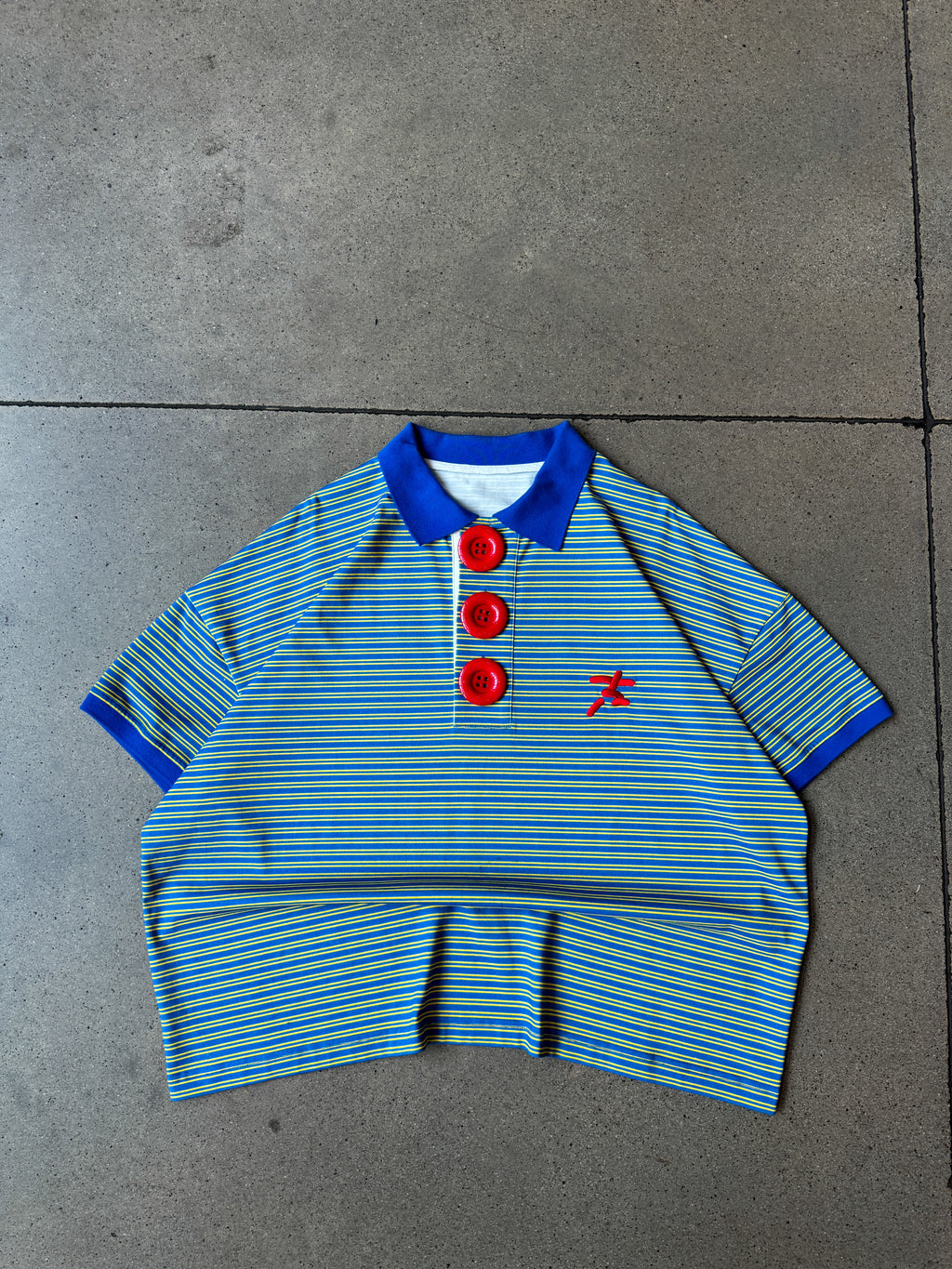 “IT’SALOT” Blue Polo