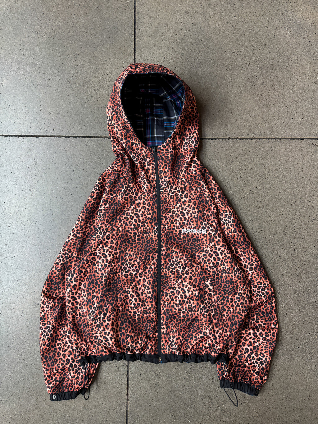 “OLDNEWS” Reversible Raincoat ( BLACK )