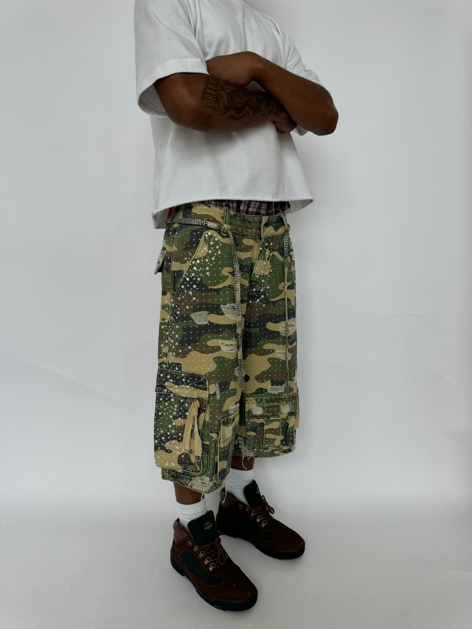 “ARMY FROST” Cargo Shorts