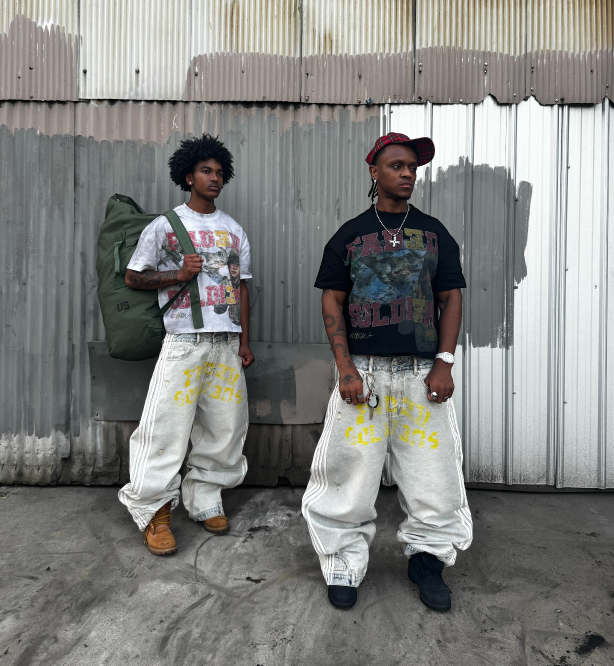 Faded Soldiers Inside-Out Heavy Duty Denim 2025m